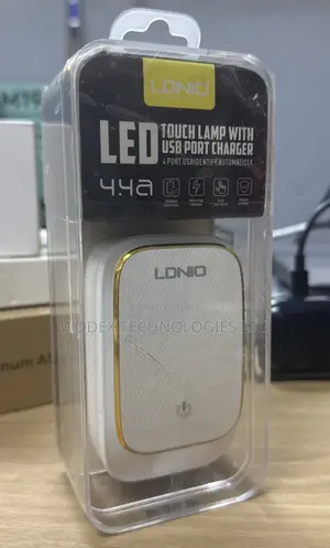 LDNIO A4405 LED Touch Lamp na Chaja ya USB 4