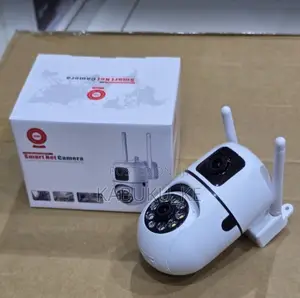 Kamera ya WiFi ya Lens Mbili ya Kuweka Ukutani 4MP HD