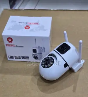 V380 Pro Wall Mounted Dual Lens WiFi Bulb Camera - 4MP HD