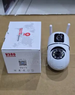 Kamera ya Ndani ya V380Pro Smart Dual-Lens 2MP+2MP Isiyo na Waya