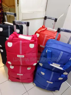 Seti ya Mfuko Mkubwa wa Safari wa Trolley 2-in-1 Ubora wa Juu