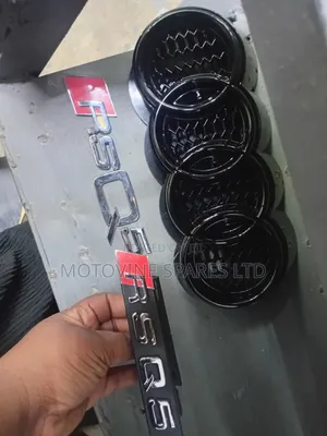 Nembo za Audi RS Chrome na Nembo Nyeusi