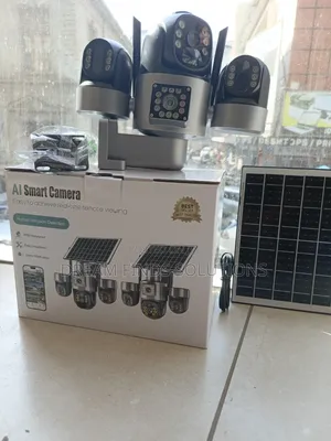 NovaSight 360: AI Solar CCTV ya Kamera Tatu za Usalama