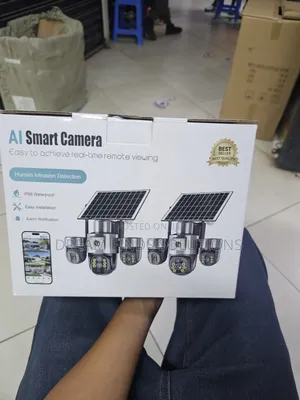 V380Pro Solar 4G Triple-Lens Security Camera
