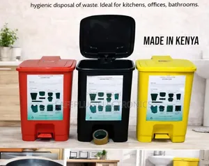30L Complast Giovanni Pedal Dustbin - Brand New