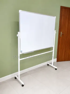 150x120cm Whiteboard with Portable Wheeled Stand
