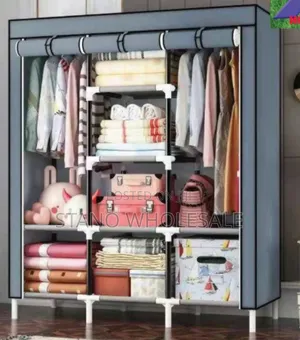 Wooden Wardrobe - 3 Columns