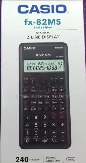 Casio FX-82 Scientific Calculator (240 Kazi)