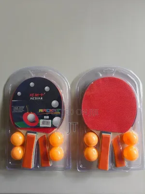 Seti ya Table Tennis (Vibata 2, Mipira 4)
