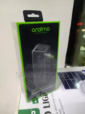 Oraimo 130W Ultra Fast Power Bank for Laptops & Phones