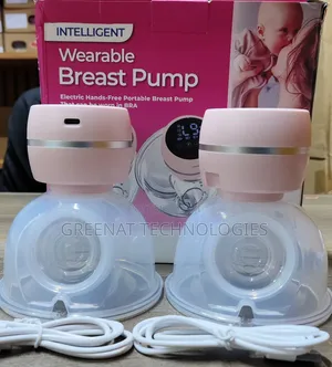 Intelligent Double Wearable Breast Pump - Hands-Free Portable