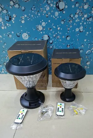 Taa ya Lango ya Solar LED - Mviringo