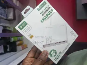 Light Wave LW-DCHG-120W Chaja ya Desktop ya Universal yenye Port 6