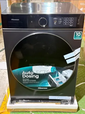 Hisense 12kg/8kg Front Load Mashine ya Kufulia Kavu WD5S1245BB
