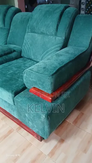 New Sleeper Sofa - Green Fabric