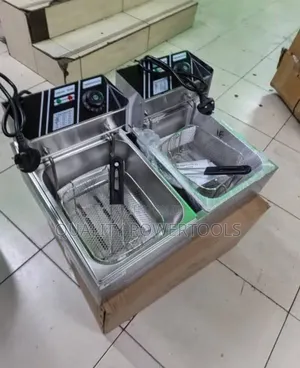 Premier Double Commercial Deep Fryer 12L