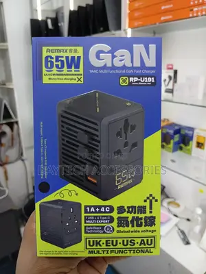 Remax RP-U191 65W GaN Fast Charger (1A+4C)