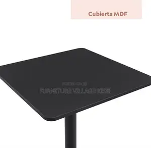 Modern Black Square Bar Table