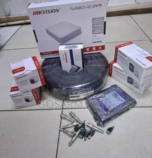 Hikvision 4-Channel Turbo HD CCTV Kit - Mpya Kabisa