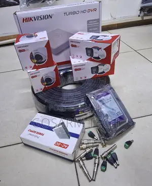 Hikvision 4 Channel CCTV Kit na Kamera 4 Smart Hybrid