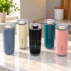 Smeg Vacuum Travel Mug - White Steel