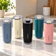 Smeg Vacuum Travel Mug - White Steel - 1