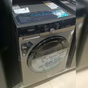 Mika 10/7kg Mashine ya Kufulia ya Mbele yenye Kukausha
