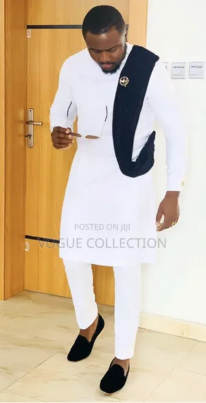 White Senator Suit for Men
