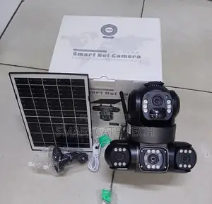 Kamera ya Usalama ya V380 Pro 3-Lens 360° Solar