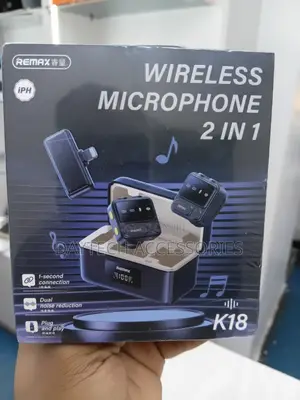Remax 2-in-1 Wireless Microphone Set