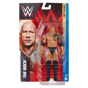 WWE Top Picks The Rock Action Figure