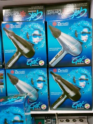 Zeriotti Professional Blow Dry Hair Dryer - Blue