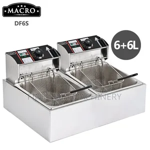 Macro Double Deep Fryer - Mpya Kabisa