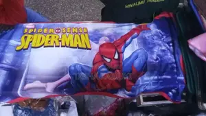 Spiderman Cartoon Themed Kids Towel