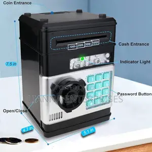 Mini ATM Sanduku la Pesa na Lugha ya Siri