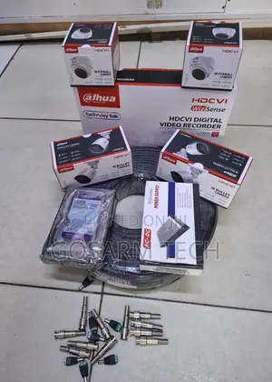 Dahua 4-Channel 2MP CCTV Full Package na Kamera 4