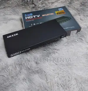 8-Port Powered HDMI Splitter - 1x8 Mirror Output