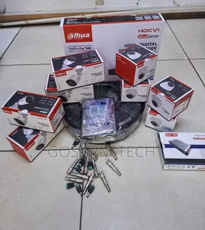 Dahua CCTV Kit ya Channel 8 na Kamera 8 Dome/Bullet