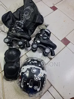 Quad Skates with Protective Gear - Brand New