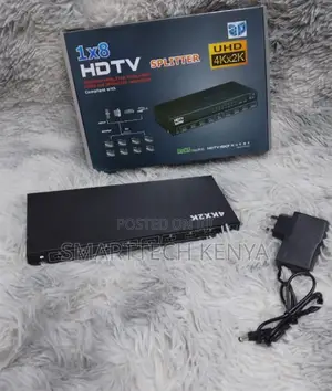 HDMI Splitter 1 Input 8 Outputs 4K UHD