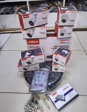 Dahua CCTV Kamera 8 HD Set Kamili (8 Channel)