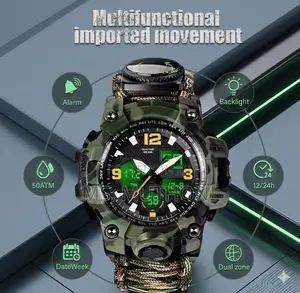 Saa ya Tactical Military Survival 23-in-1