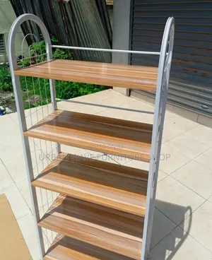 Brand New 5-Shelf Modern Shoe Rack