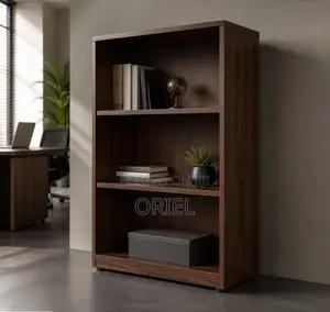 3-Tier Standard Bookcase, Cherry Finish