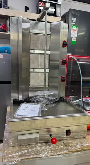 Euromax Mashine ya Shawarma ya Gesi 2-Burner