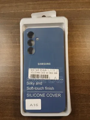 Kifaa cha Samsung A16 cha Silicone - Bluu