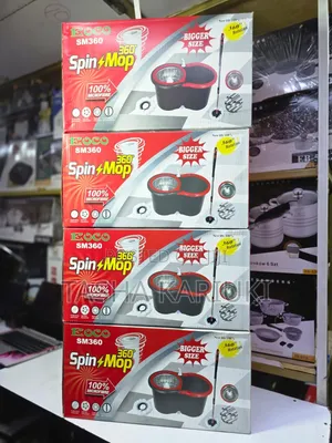 Spin 360° Magic Spin Mop - Bigger Size with Metallic Insert