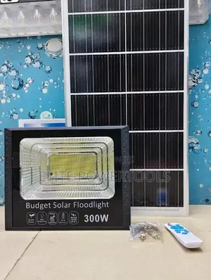300W Solar Floodlight yenye Remote