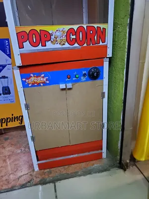 Mashine ya Popcorn ya Kibiashara yenye Kioo cha Kuonyesha