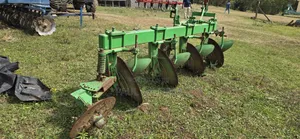 Plough ya Diski Nne na Mwongozo wa Kando